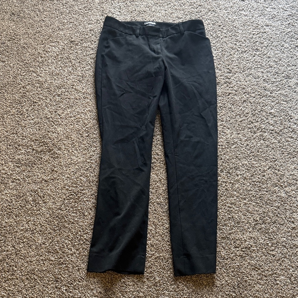 Express Black Women's Dress Pants - Straight Leg